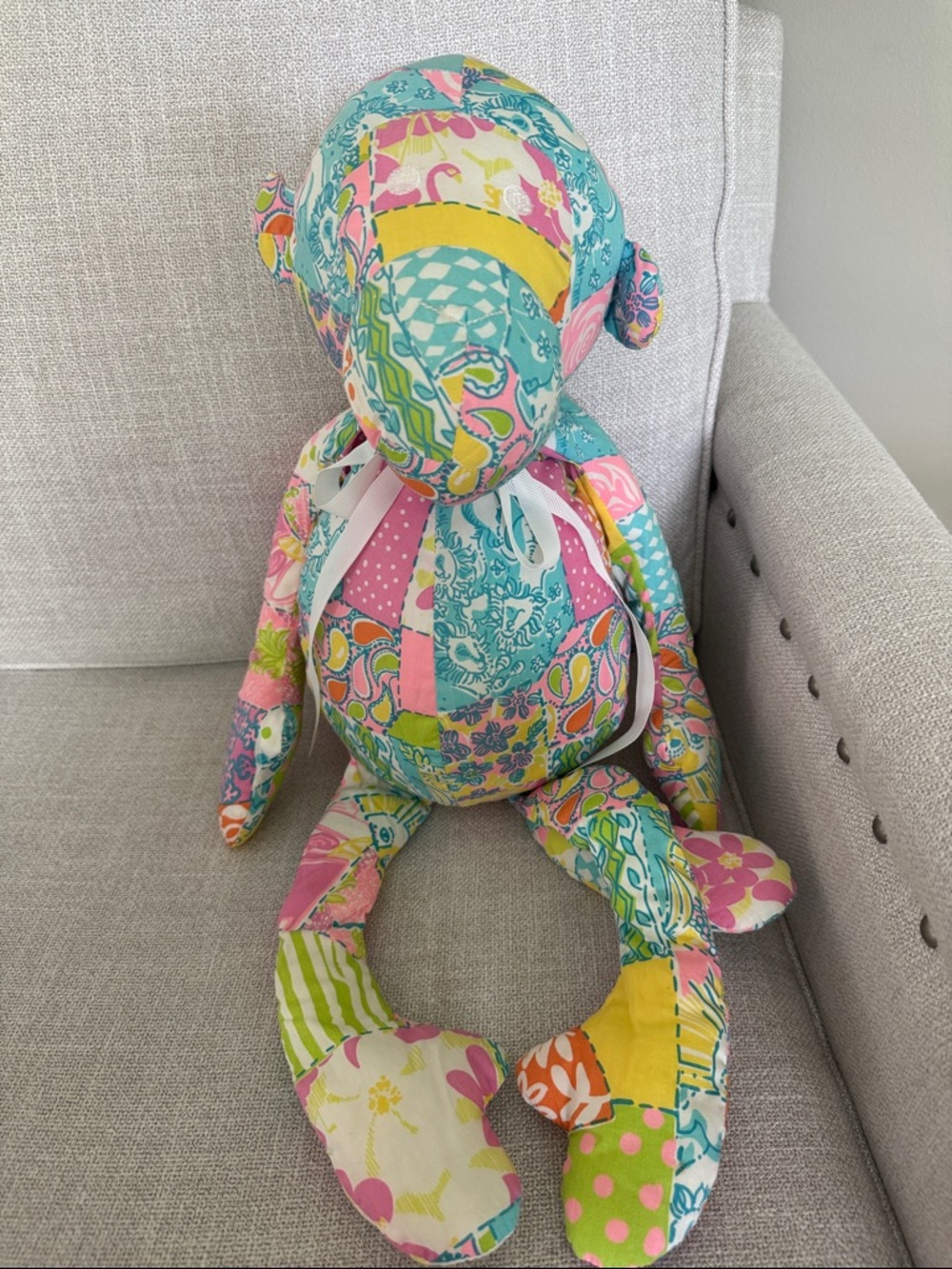 EUC Lilly Pulitzer Stuffed Animal Monkey
